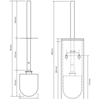 Ершик для унитаза Bemeta White 102913094 - Превью изображения №2 — Интернет-магазин Time-Shop