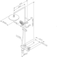 Душевая система  AM.PM Like F0780522 - Превью изображения №9 — Интернет-магазин Time-Shop