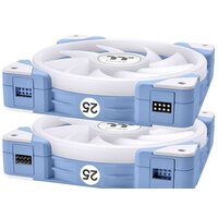 Комплект вентиляторов для корпуса Thermaltake Swafan EX12 ARGB Hydrangea Blue TT Premium Edition 3-Fan Pack CL-F183-PL12BU-A - Превью изображения №3 — Интернет-магазин Time-Shop