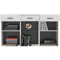 Комод НК-Мебель Gloss КМ-150 71373117 (белый-белый глянец) - Превью изображения №2 — Интернет-магазин Time-Shop