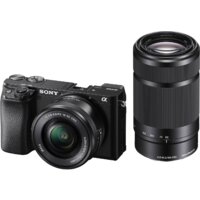 Беззеркальный фотоаппарат Sony Alpha a6100 Double Kit 16-50mm + 55-210mm (черный) - Превью изображения №13 — Интернет-магазин Time-Shop