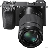 Беззеркальный фотоаппарат Sony Alpha a6100 Double Kit 16-50mm + 55-210mm (черный) - Превью изображения №3 — Интернет-магазин Time-Shop