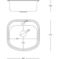 Кухонная мойка Quadron Hb7701Pvdbsg1 - Превью изображения №3 — Интернет-магазин Time-Shop