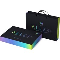 Евромакси комплект постельного белья Alleri Сатин Premium Евро Max СП-304 - Превью изображения №2 — Интернет-магазин Time-Shop