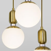 Подвесная люстра Евросвет Bubble 50151/3 (латунь) - Превью изображения №4 — Интернет-магазин Time-Shop