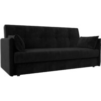 Лига диванов Лига-018 117849 (велюр черный)