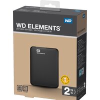 Внешний накопитель WD Elements Portable 2TB (WDBU6Y0020BBK) - Превью изображения №8 — Интернет-магазин Time-Shop