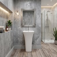 Умывальник Rea Ada Slim 45x43 Reau9902 - Превью изображения №2 — Интернет-магазин Time-Shop