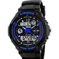 Skmei S-Shock 0931 (черный/синий)