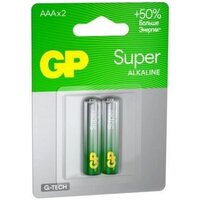 Батарейка GP Super G-Tech LR03/24AA21-2CRSBC2 - Превью изображения №2 — Интернет-магазин Time-Shop
