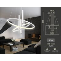 Подвесная люстра Ambrella light Comfort FL5371 - Превью изображения №7 — Интернет-магазин Time-Shop