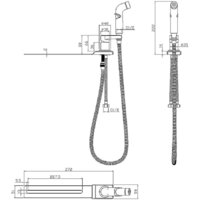 Гигиенический душ Lemark Solo LM7170CW - Превью изображения №2 — Интернет-магазин Time-Shop