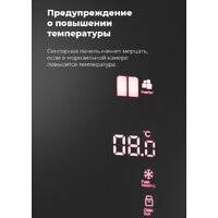 Четырёхдверный холодильник MAUNFELD MFF181NFB - Превью изображения №12 — Интернет-магазин Time-Shop