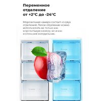 Четырёхдверный холодильник MAUNFELD MFF181NFB - Превью изображения №11 — Интернет-магазин Time-Shop