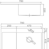 Кухонная мойка Gerhans K37851B-R (правая, графит) - Превью изображения №2 — Интернет-магазин Time-Shop