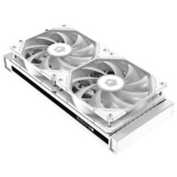 Система жидкостного охлаждения для процессора ID-Cooling DashFlow 240 Basic White - Превью изображения №3 — Интернет-магазин Time-Shop