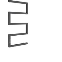 Маргроид Ferrum Snake СНШ профильный 80*50 Черный матовый, скрытого монтажа, таймер слева