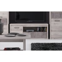 Тумба Anrex Jazz RTV 1D1SN (каштан найроби-оникс) - Превью изображения №4 — Интернет-магазин Time-Shop