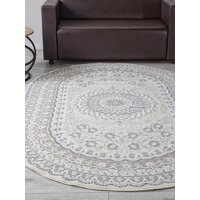 Ковер для жилой комнаты Merinos Cuba F399-OVAL-BEIGE (1х2) - Превью изображения №4 — Интернет-магазин Time-Shop