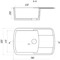 Кухонная мойка Gerhans B29 (оникс) - Превью изображения №2 — Интернет-магазин Time-Shop