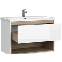  Cersanit Тумба с умывальником Louna 80 + Moduo - Превью изображения №3 — Интернет-магазин Time-Shop