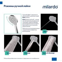 Душевая система  Milardo Rora RORSB03M68 - Превью изображения №7 — Интернет-магазин Time-Shop