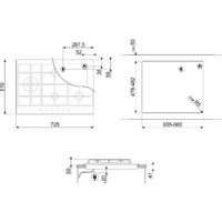 Варочная панель Smeg PX175L - Превью изображения №9 — Интернет-магазин Time-Shop