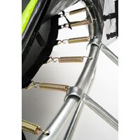 Батут Calviano Outside Master Green 252 см - 8ft (внешняя сетка, с лестницей) - Превью изображения №3 — Интернет-магазин Time-Shop