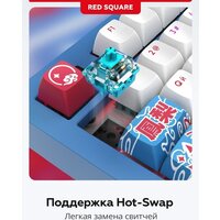 Клавиатура Red Square Alumix TKL Classic Pakuru (белый, g3ms Aquamarine) - Превью изображения №10 — Интернет-магазин Time-Shop