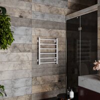 Полотенцесушитель Roxen Square BK-109SW-6T 11050-5365W (белый) - Превью изображения №5 — Интернет-магазин Time-Shop