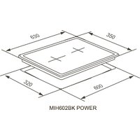 Варочная панель Meferi MIH602BK Power - Превью изображения №10 — Интернет-магазин Time-Shop