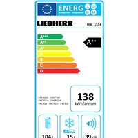 Однокамерный холодильник Liebherr UIK 1514 - Превью изображения №9 — Интернет-магазин Time-Shop