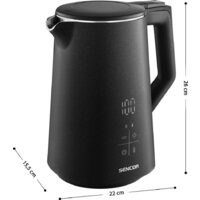 Электрический чайник Sencor SWK 0600BK - Превью изображения №3 — Интернет-магазин Time-Shop