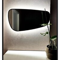 Зеркало EMZE 50x90 LED.UV.NF.50.90.CHE.SW.4K (черный УФ-окантовкой и подсветкой) - Превью изображения №3 — Интернет-магазин Time-Shop