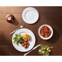 Набор тарелок Luminarc Plumi V5586 (18шт, белый) - Превью изображения №9 — Интернет-магазин Time-Shop