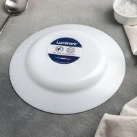 Набор тарелок Luminarc Plumi V5586 (18шт, белый) - Превью изображения №3 — Интернет-магазин Time-Shop