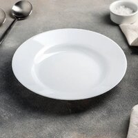 Набор тарелок Luminarc Plumi V5586 (18шт, белый) - Превью изображения №4 — Интернет-магазин Time-Shop