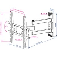 Кронштейн для телевизора Kromax PIXIS-XS - Превью изображения №3 — Интернет-магазин Time-Shop