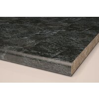 Готовая кухня Интерлиния Мила Матте 1.5x2.6 Б правая (белый-белый-кастилло темный) - Превью изображения №5 — Интернет-магазин Time-Shop