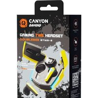 Наушники Canyon Doublebee GTWS-2 (черный/желтый) - Превью изображения №6 — Интернет-магазин Time-Shop