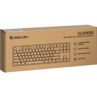 Клавиатура Defender Cleikos GK-135 - Превью изображения №9 — Интернет-магазин Time-Shop