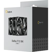 Комплект вентиляторов для корпуса Ocypus Delta F12 BK 3IN1 - Превью изображения №6 — Интернет-магазин Time-Shop