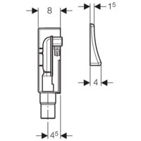 Сифон Geberit 152.232.00.1 - Превью изображения №3 — Интернет-магазин Time-Shop