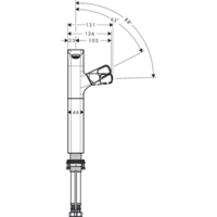 Смеситель Axor Urquiola 11035000 - Превью изображения №3 — Интернет-магазин Time-Shop