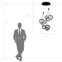 Подвесная люстра Lightstar Sferetta 801090 - Превью изображения №8 — Интернет-магазин Time-Shop