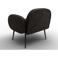 Интерьерное кресло Лига диванов Лига-086 132445 (велюр Brut 17 коричневый) - Превью изображения №5 — Интернет-магазин Time-Shop