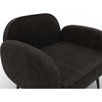 Интерьерное кресло Лига диванов Лига-086 132445 (велюр Brut 17 коричневый) - Превью изображения №4 — Интернет-магазин Time-Shop