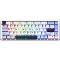 Ajazz AK680 Max (белый/голубой/темно-синий)
