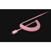 Набор аксессуаров Razer PBT Keycap + Coiled Cable Upgrade Set Quartz Pink - Превью изображения №2 — Интернет-магазин Time-Shop
