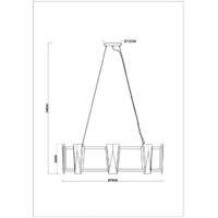Подвесная люстра Arte Lamp Grato A4079LM-8CC - Превью изображения №7 — Интернет-магазин Time-Shop